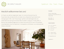 Tablet Screenshot of dr-walker.net